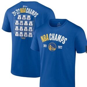 Men's Golden State Warriors Fanatics Branded‎ Royal 2022